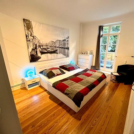 Doppelzimmer Mit Terrasse In Privatem Zuhause Lübeck Dış mekan fotoğraf
