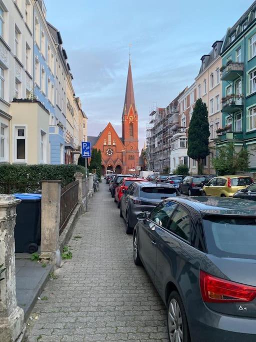Doppelzimmer Mit Terrasse In Privatem Zuhause Lübeck Dış mekan fotoğraf