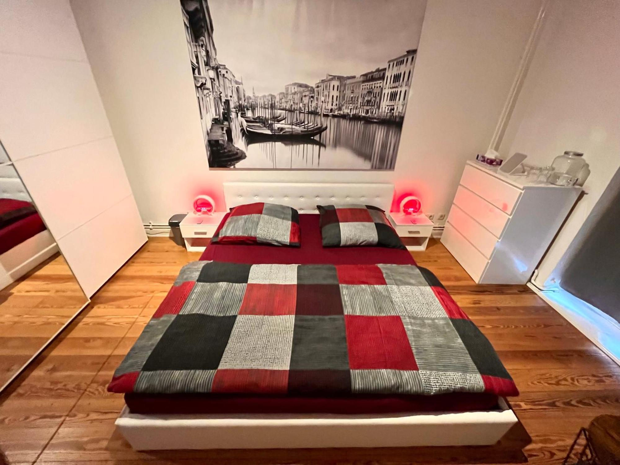 Doppelzimmer Mit Terrasse In Privatem Zuhause Lübeck Dış mekan fotoğraf